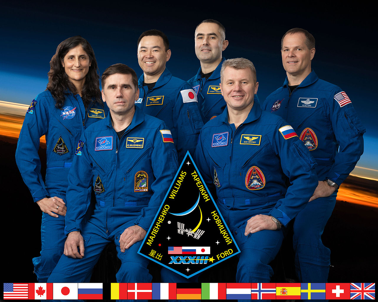 international space station crew