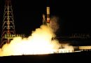 Photos: Nighttime Soyuz Liftoff with Progress MS-03 Cargo Craft