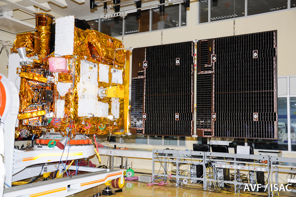 partial-view-of-astrosat-clean-room-with-its-solar-arrays-deployed-condition