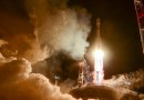 Video: Soyuz Rocket lights up the Night, lofting Glonass Navigation Satellite
