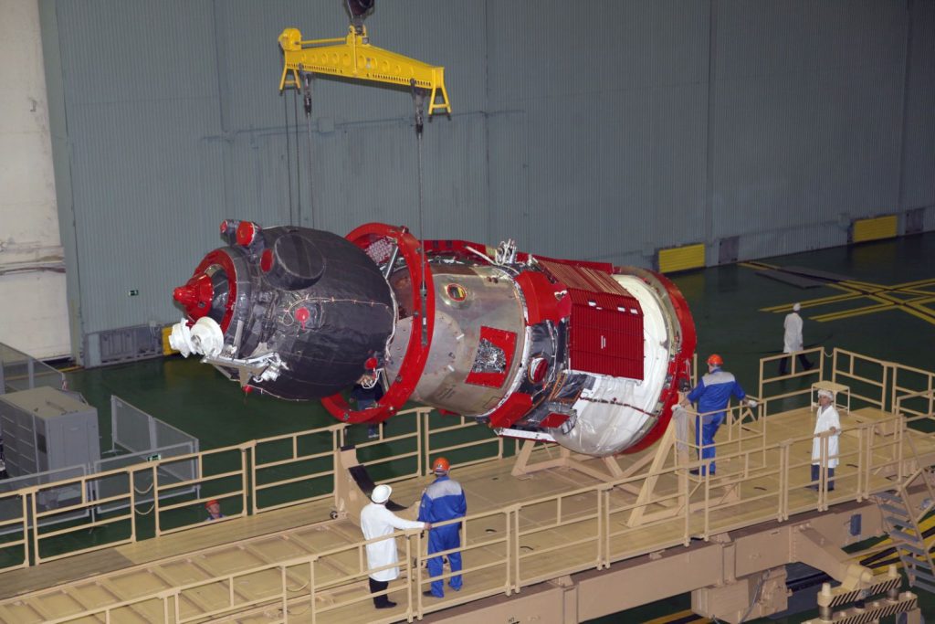Photos: Soyuz MS-04 Thermal Vacuum & Solar Array Testing – Soyuz MS-04 ...