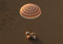 Safe Soyuz Touchdown at Sunrise Returns U.S.-Russian Crew after Record-Setting Space Mission