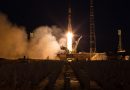 Photos: Soyuz Launches at Sunset with Three International Crew Members