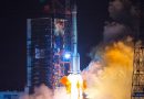 Chinese Long March 3B Launches APStar-6C Communications Satellite